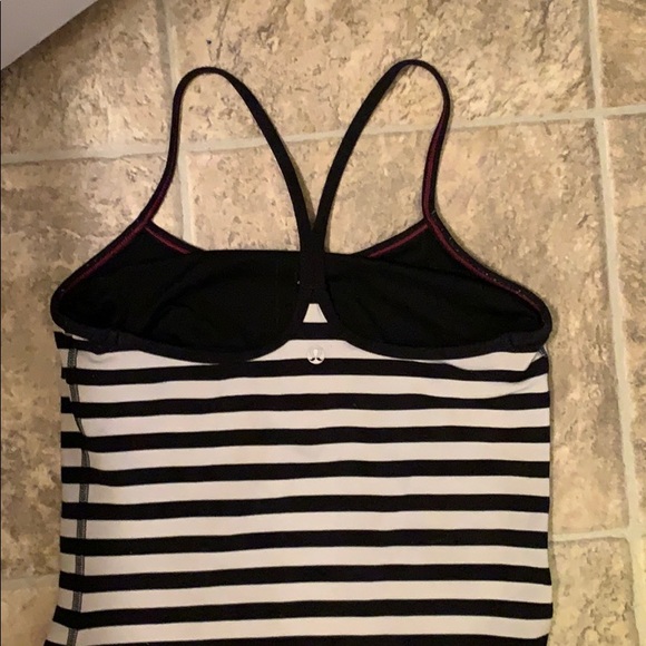 Lululemon Athletica tank top- striped - Picture 4 of 4